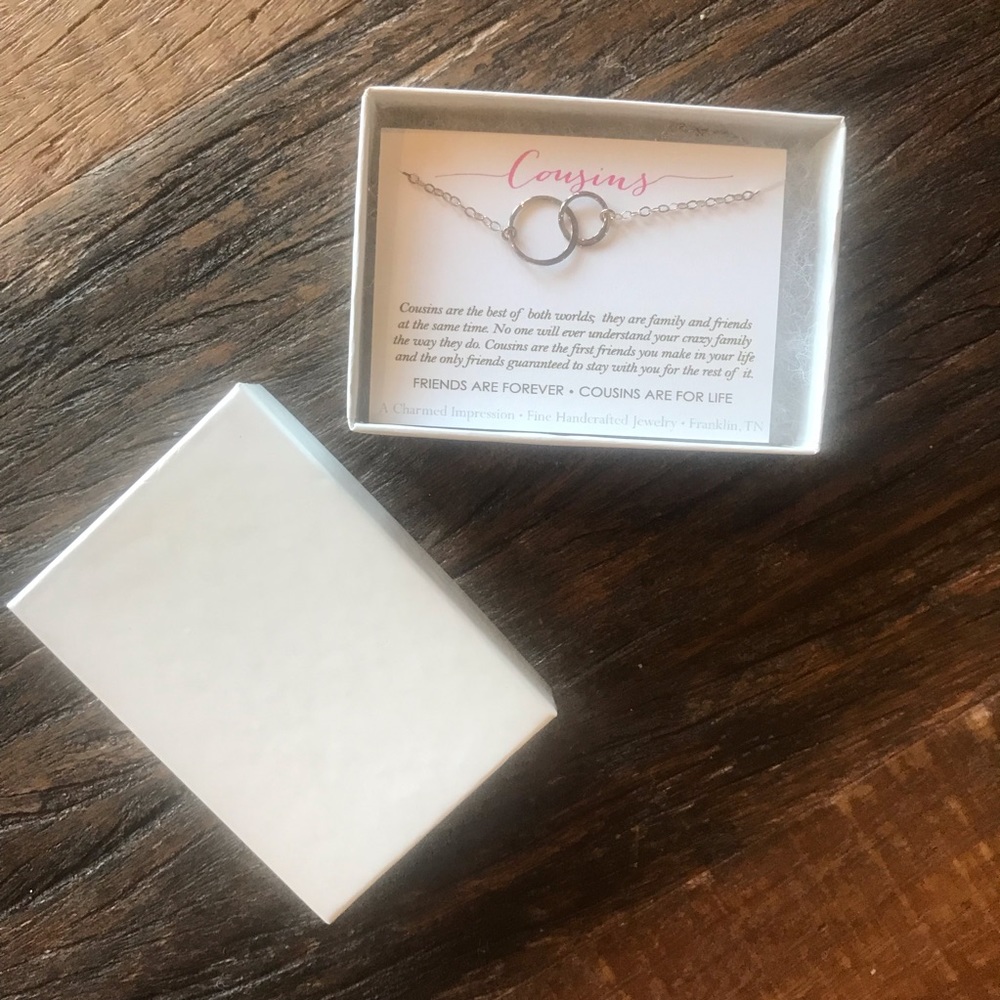 NWT Cousins- Silver Necklace